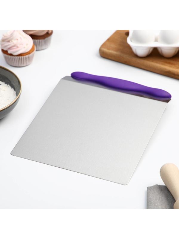 Лопатка кондитерская для торта «Сладости для радости», 20.5 х 24.5 см