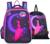 Рюкзак каркасный 36 х 29 х 17 см, Across 192, наполнение: мешок, фиолетовый ACR22-192-8