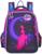Рюкзак каркасный 36 х 29 х 17 см, Across 192, наполнение: мешок, фиолетовый ACR22-192-8