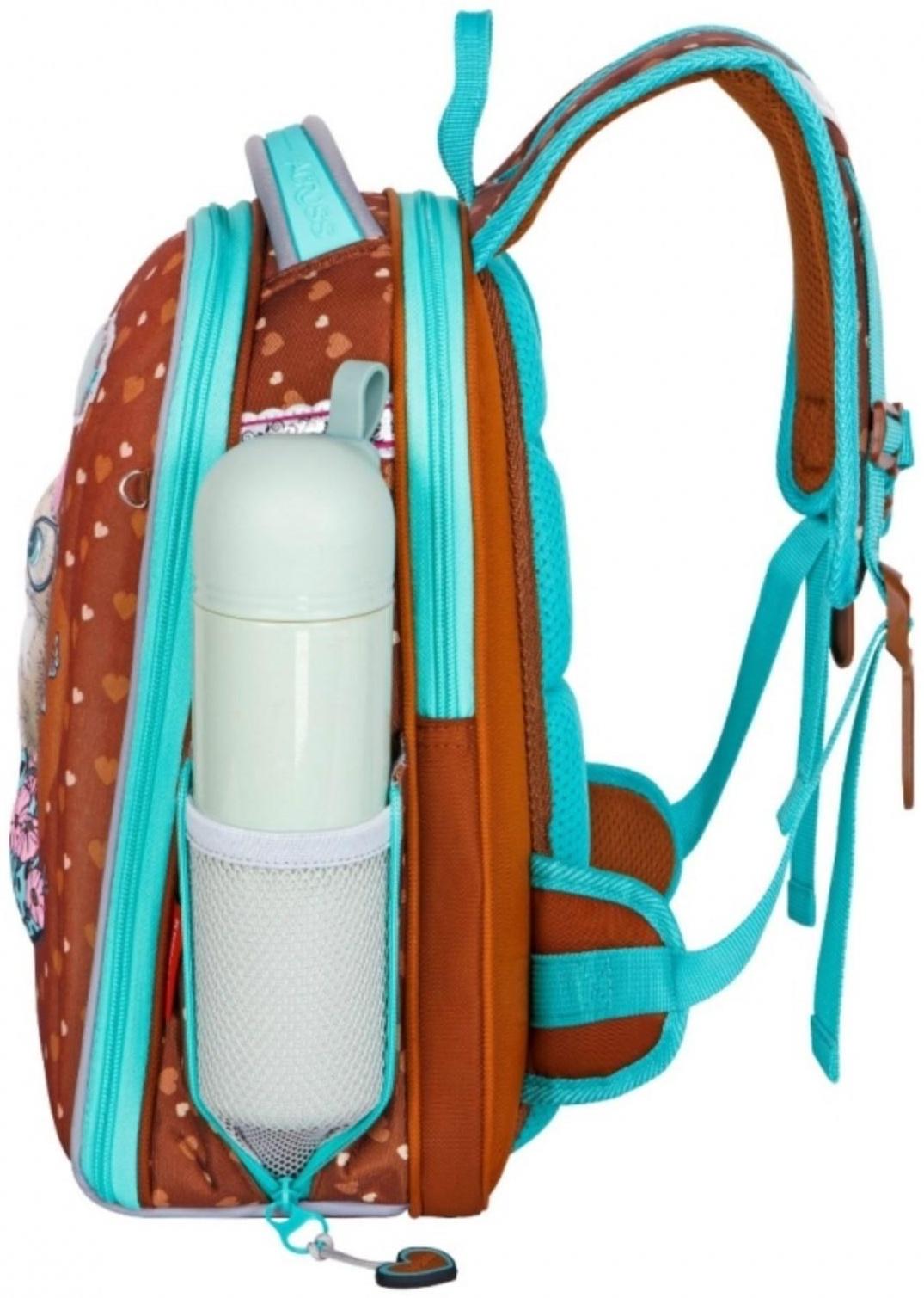 Рюкзак каркасный 35 х 26 х 14 см, наполнение: мешок, пенал, Across