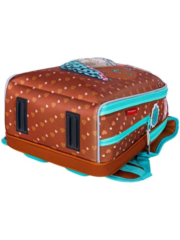 Рюкзак каркасный 35 х 26 х 14 см, наполнение: мешок, пенал, Across