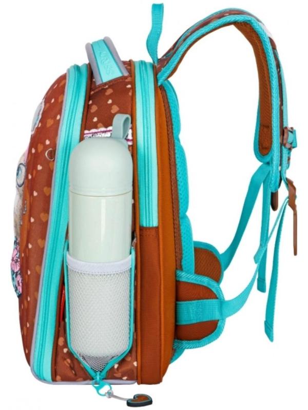 Рюкзак каркасный 35 х 26 х 14 см, наполнение: мешок, пенал, Across