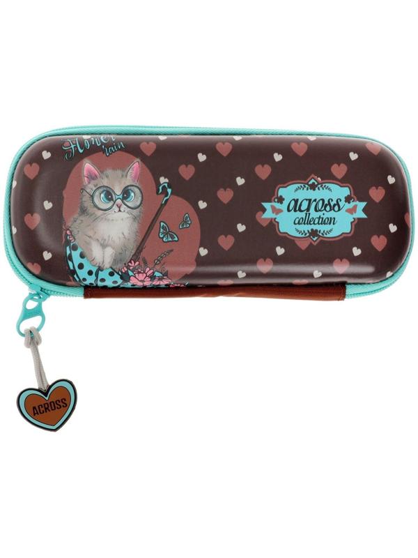 Рюкзак каркасный 35 х 26 х 14 см, наполнение: мешок, пенал, Across