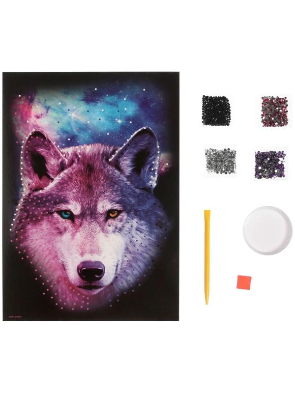 Алмазная мозаика «Взгляд волка»