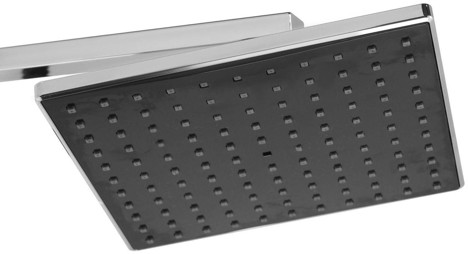 Душевая система ZEIN ZS-4, смеситель, тропическая и ручная лейка, латунь, хром