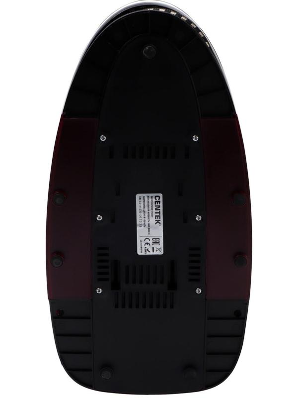 Парогенератор Centek CT-2301, 3200 Вт, керамическая подошва, 65 г/мин, 1.5 л, бордовый
