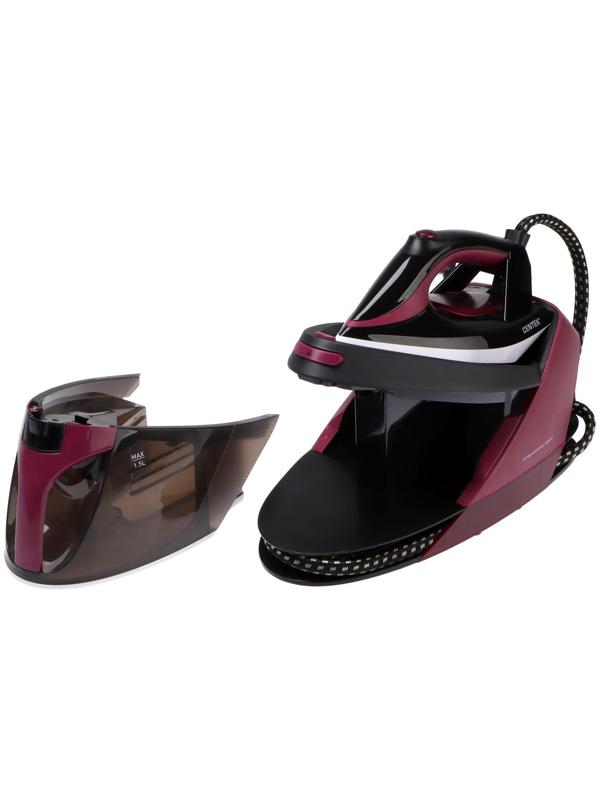 Парогенератор Centek CT-2301, 3200 Вт, керамическая подошва, 65 г/мин, 1.5 л, бордовый