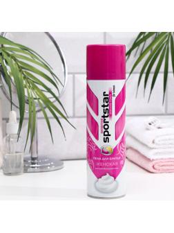 Пена для бритья Sport Star женская, для чувствительной кожи, 200 мл
