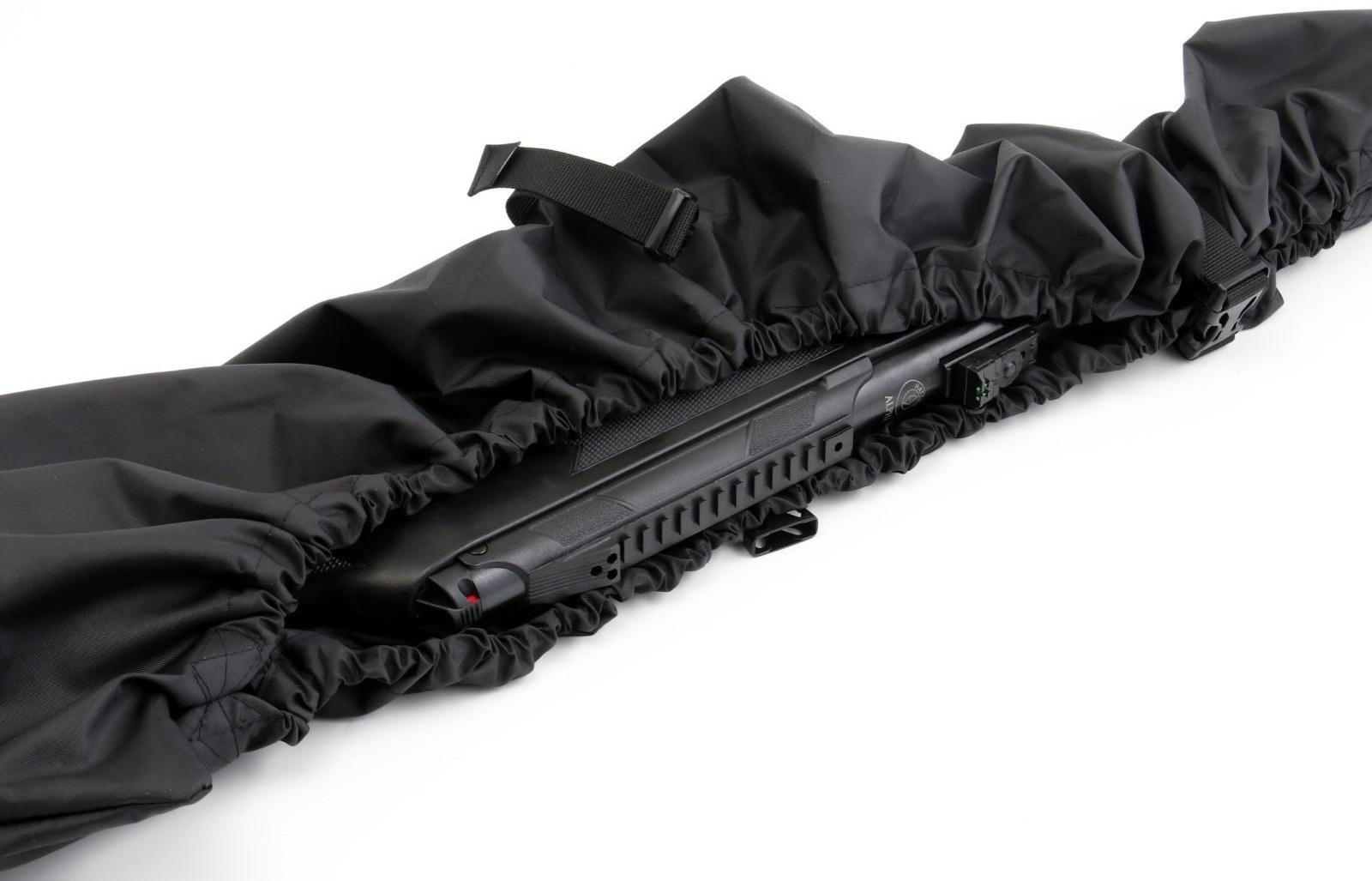 Быстросъёмный чехол для ружья 110-135 см, оксфорд 240, чёрный