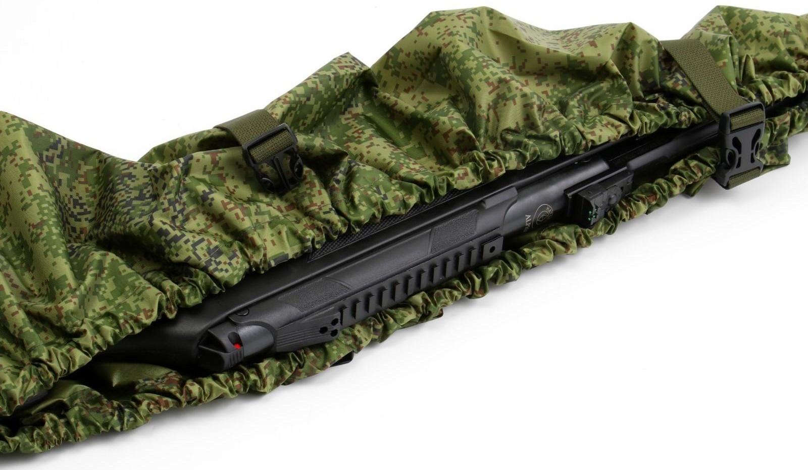 Быстросъёмный чехол для ружья 110-135 см, оксфорд 210, цифра