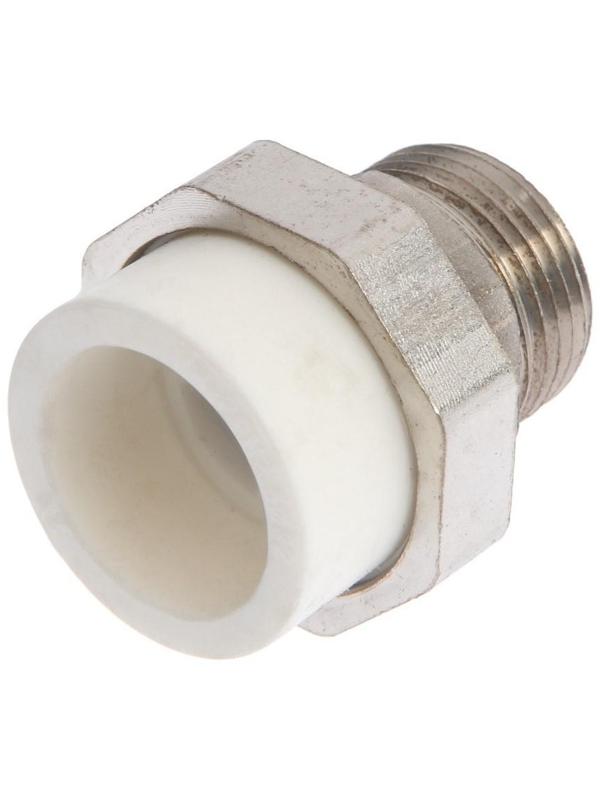 Муфта комбинированная ZEIN, полипропиленовая, американка, наружная резьба, d=32 мм х 1