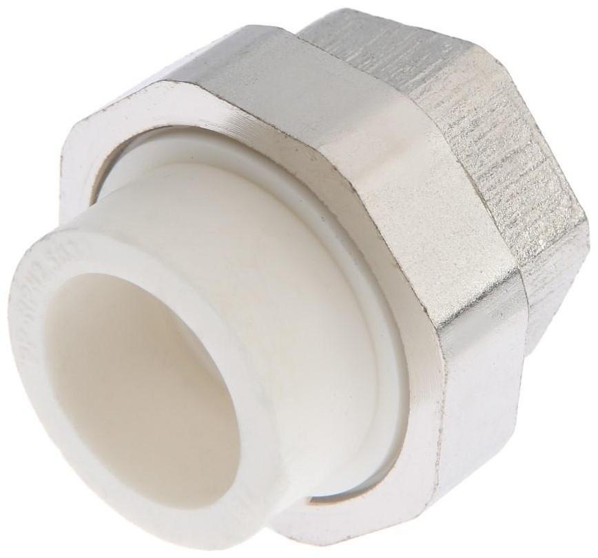Муфта комбинированная ZEIN, полипропилен, американка, внутренняя резьба, d=32 мм х 1 1/4