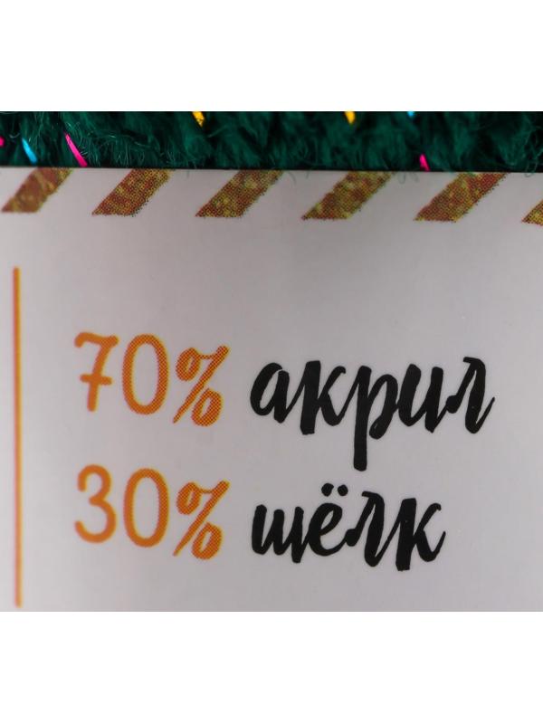 Пряжа 70% акрил, 30% шёлк 