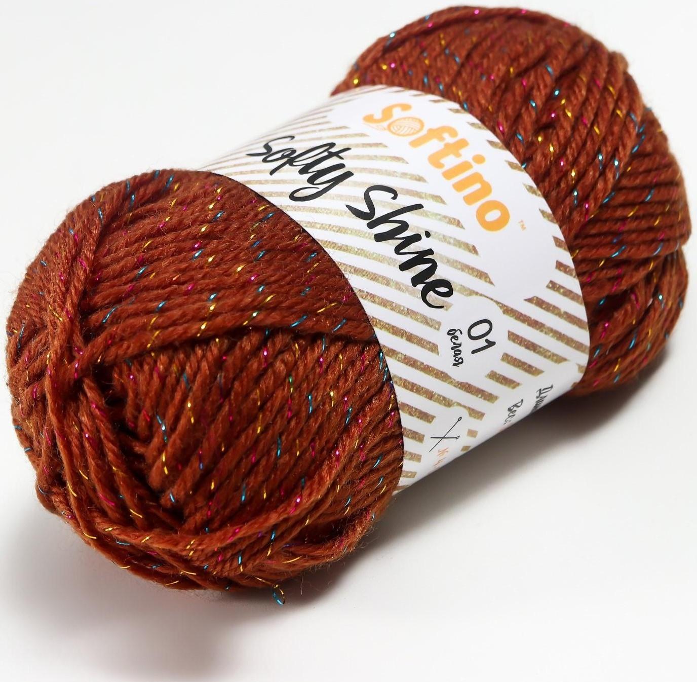 Пряжа 70% акрил, 30% шёлк 