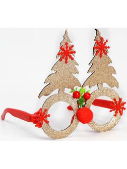 Карнавальные очки «Ёлочки»