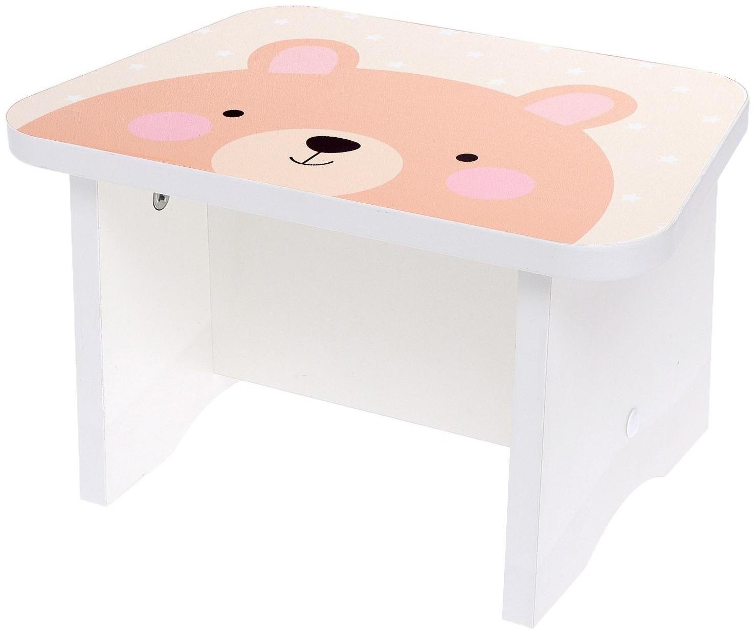 Стул-подставка для умывания «Мишка»