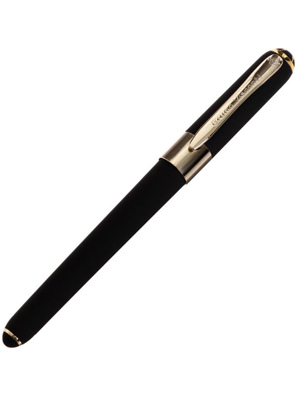 Ручка шариковая BrunoVisconti. Monaco, узел 0.5 мм, стержень синий, корпус чёрный