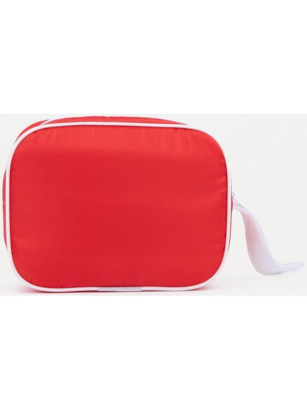 Косметичка на молнии, цвет красный