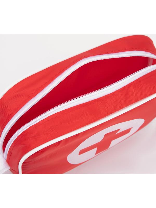 Косметичка на молнии, цвет красный