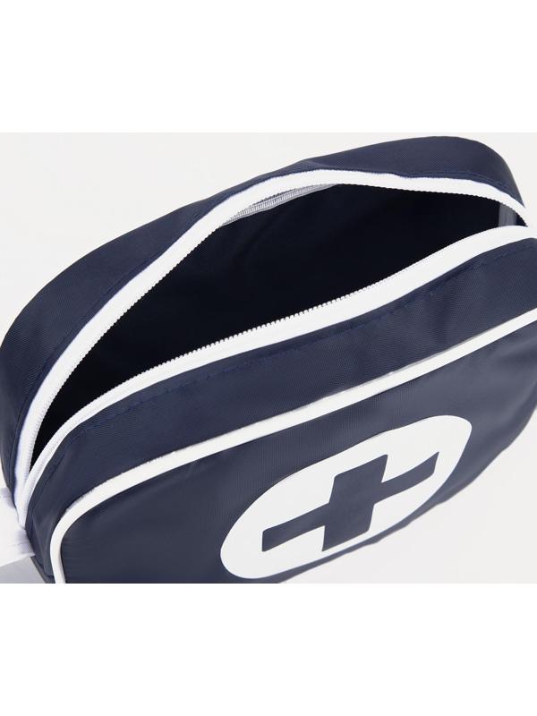 Косметичка на молнии, цвет синий