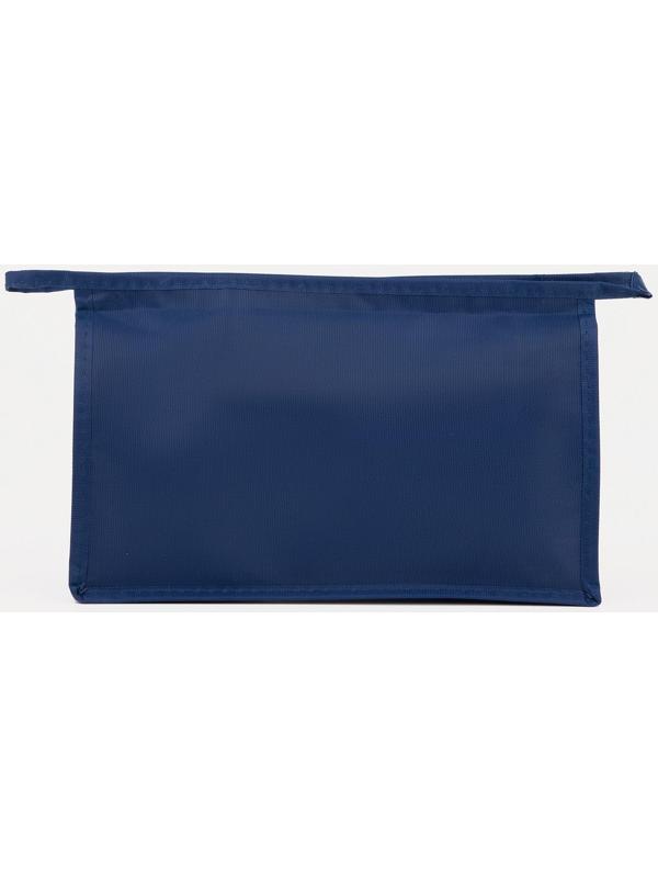 Косметичка на молнии, цвет синий