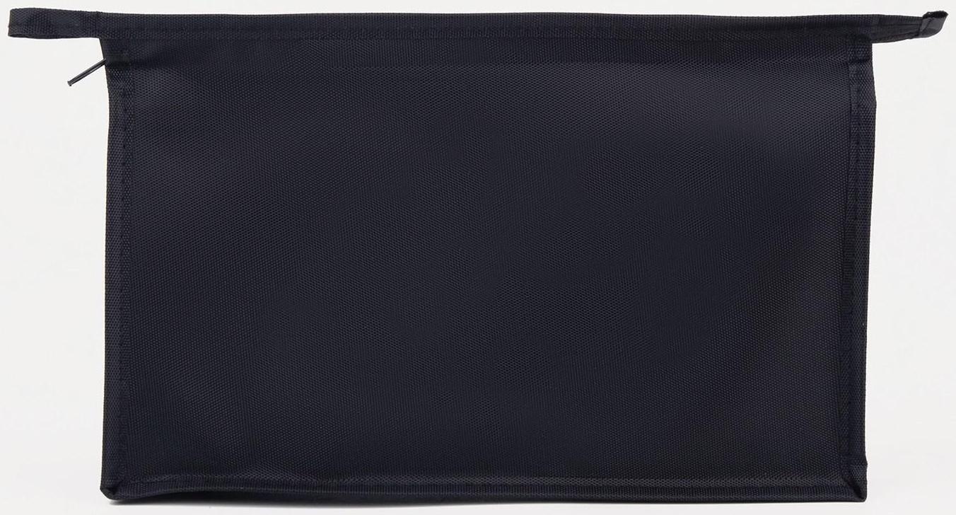 Косметичка на молнии, цвет чёрный