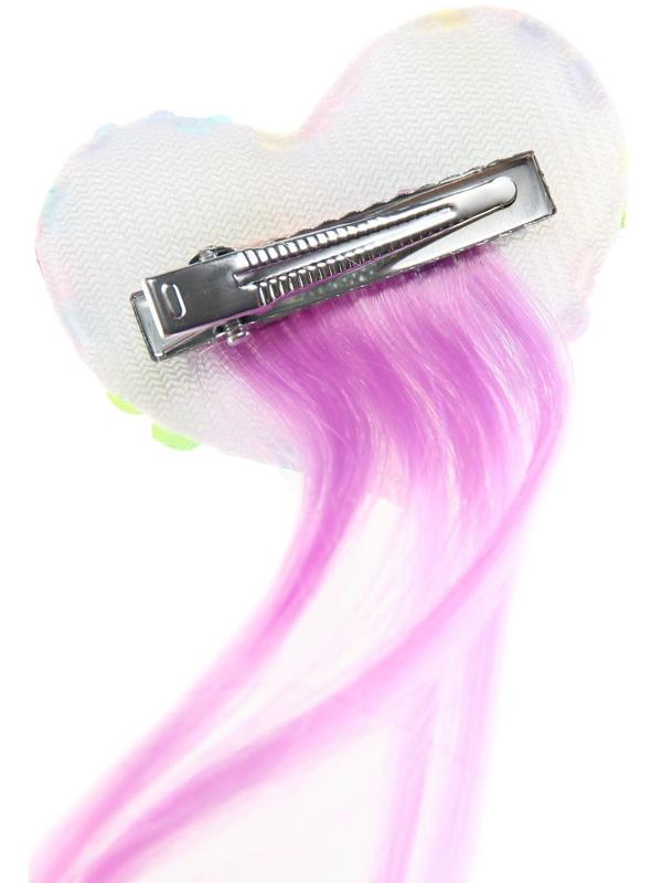 Прядь для волос на заколке 