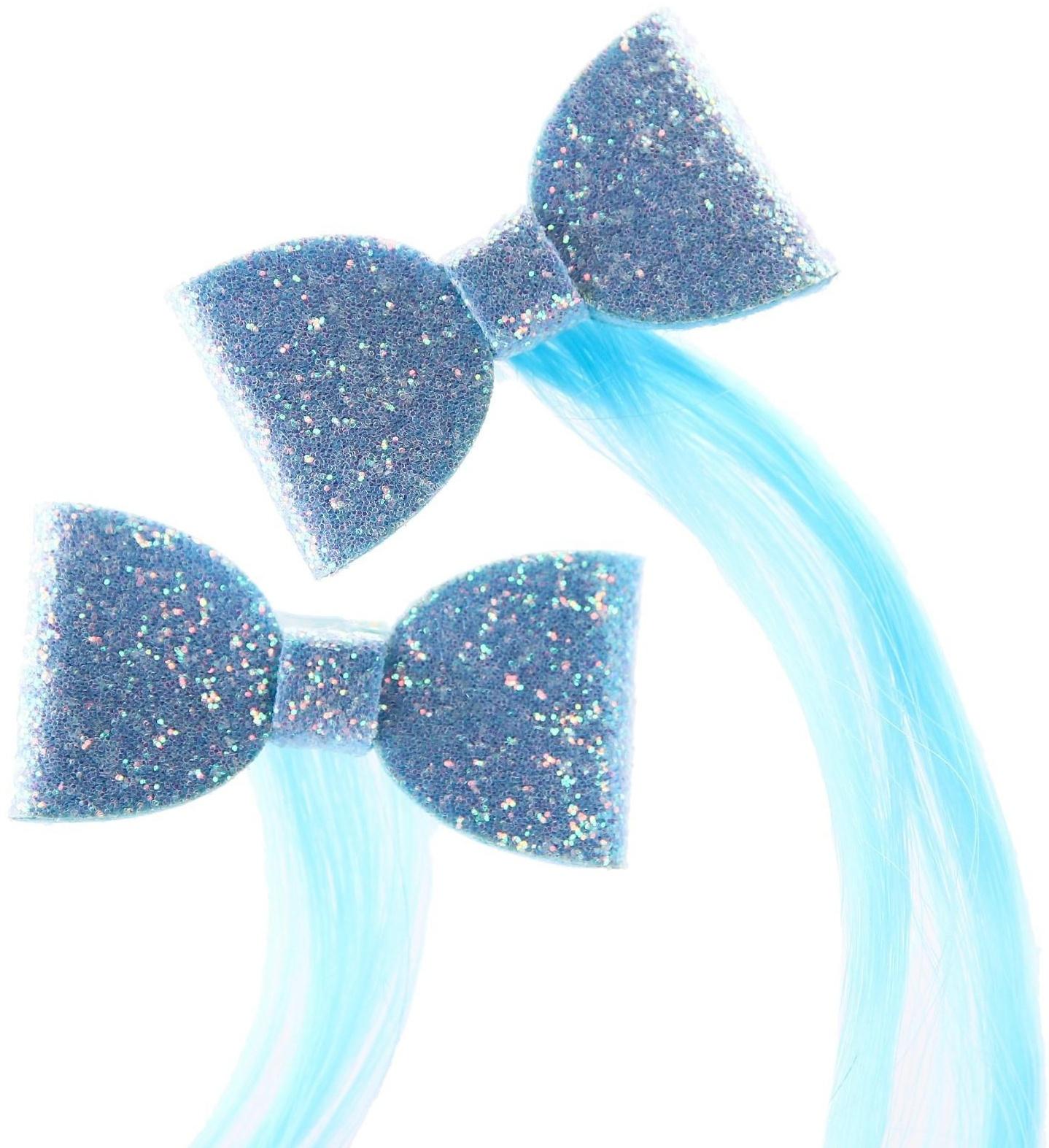 Набор прядей для волос на заколке 