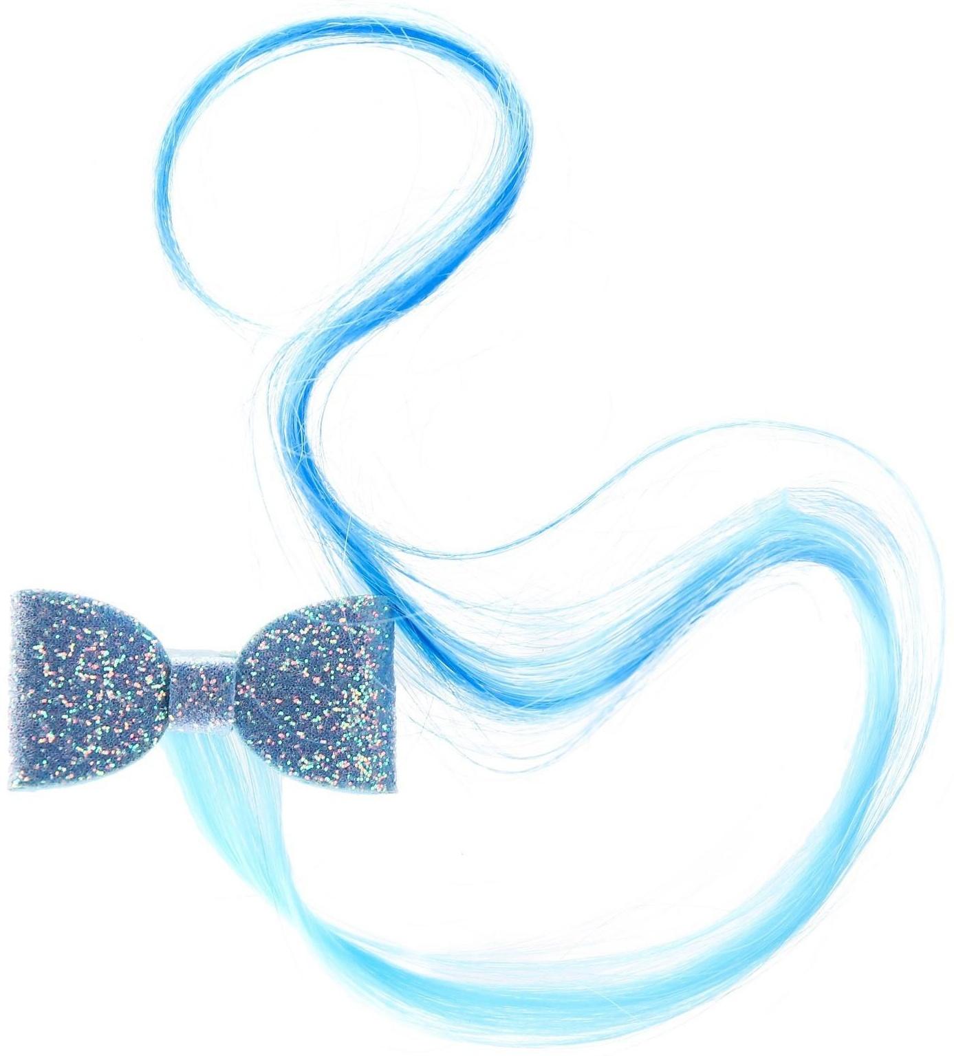 Набор прядей для волос на заколке 