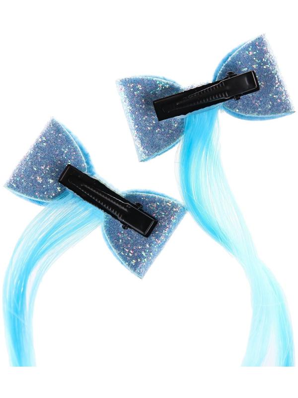 Набор прядей для волос на заколке 