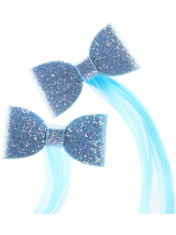 Набор прядей для волос на заколке 