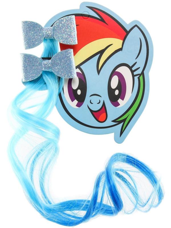 Набор прядей для волос на заколке 