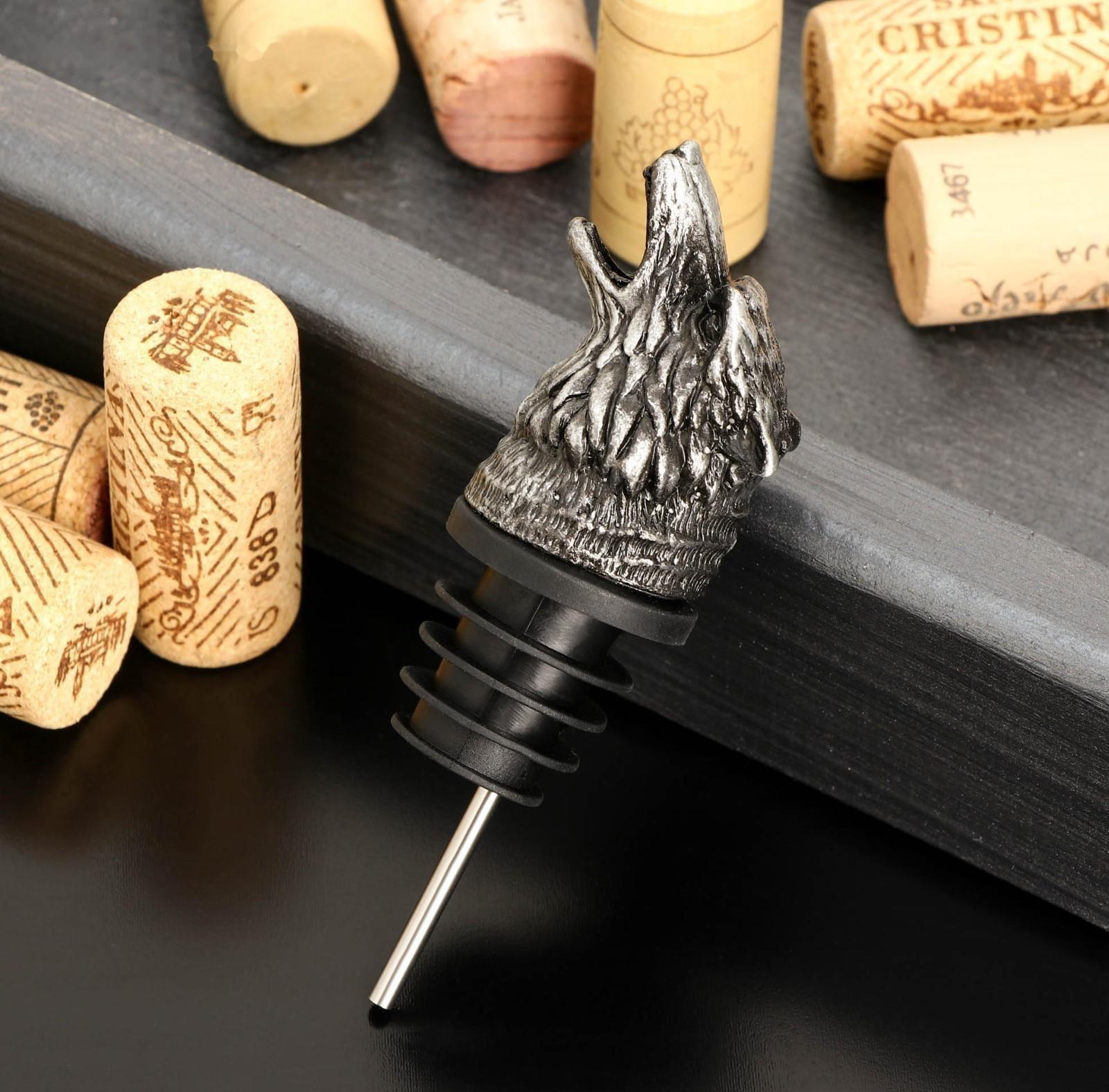 Гейзер для вина «Волк», 9 см