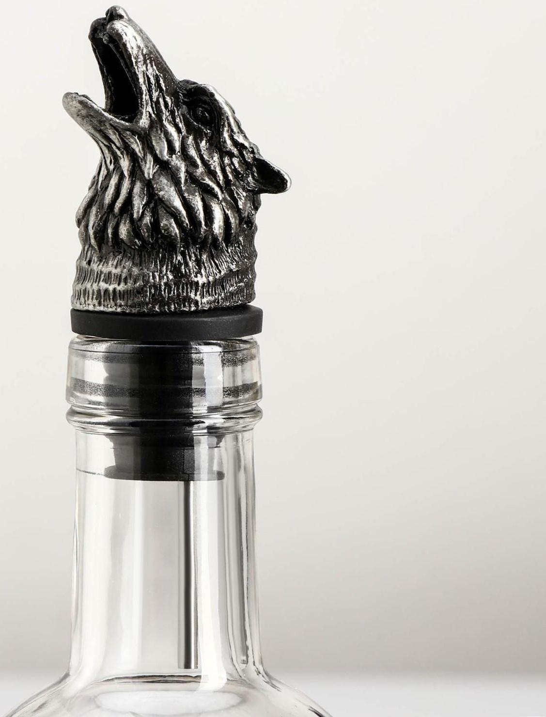 Гейзер для вина «Волк», 9 см