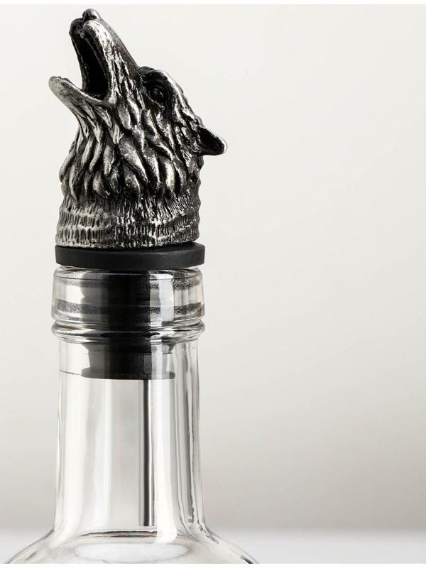 Гейзер для вина «Волк», 9 см