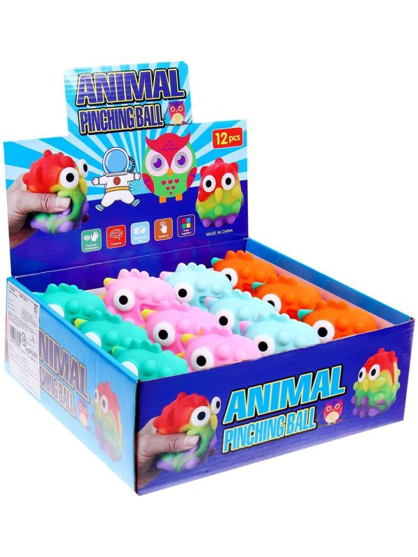 Мялка «Динозавр», цвета МИКС