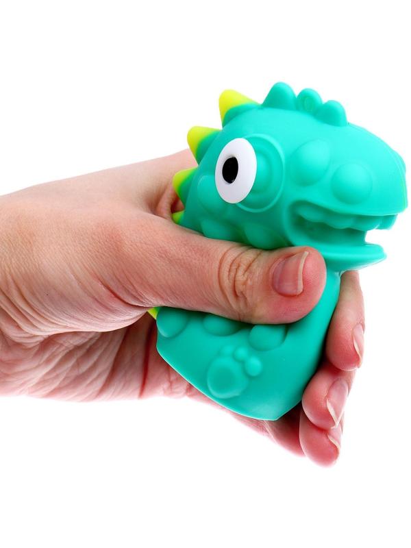 Мялка «Динозавр», цвета МИКС