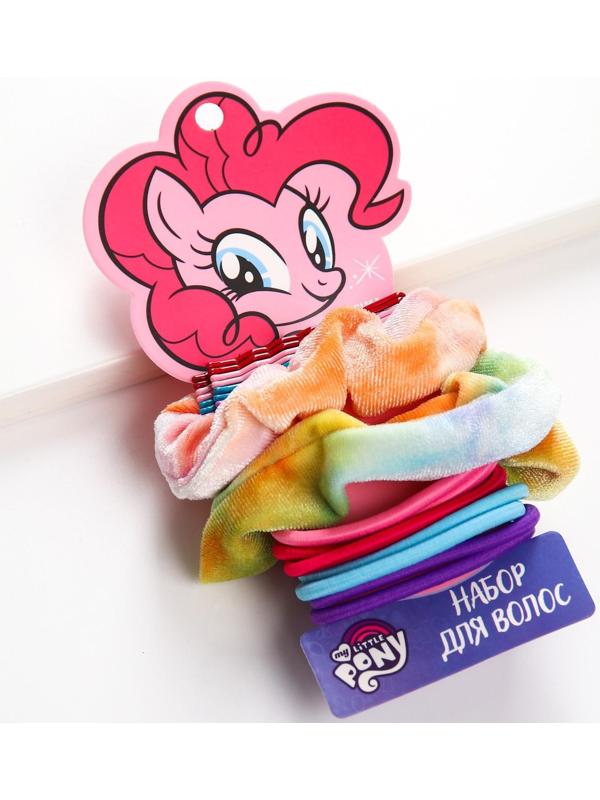 Набор аксессуаров для волос: 8 невидимкок и 10 резинок 