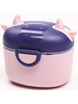 Контейнер для хранения детского питания 330 мл., цвет розовый