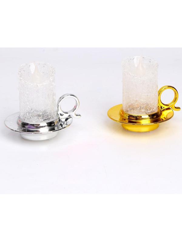 Свеча светодиодная «Уют», цвета МИКС