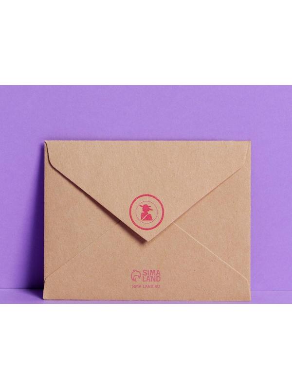 Конверт подарочный «Цветы», 7 × 9 см