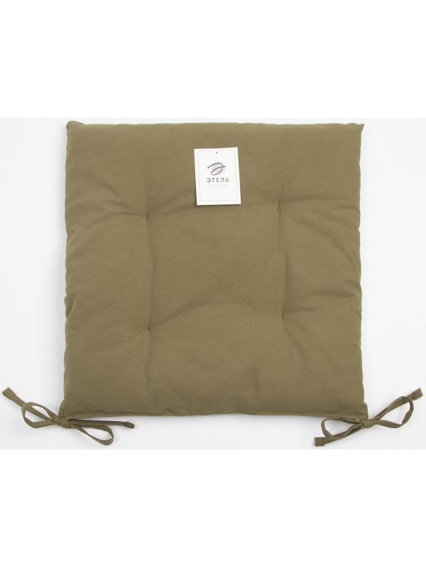 Сидушка на стул Этель Kitchen 42х42 см, цвет зелёный, 100% хлопок, саржа 220 г/м2