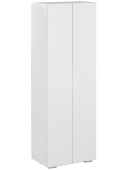 Шкаф 2х ств КЕОС с выдвижной штангой, 600х400х1800,  Белый
