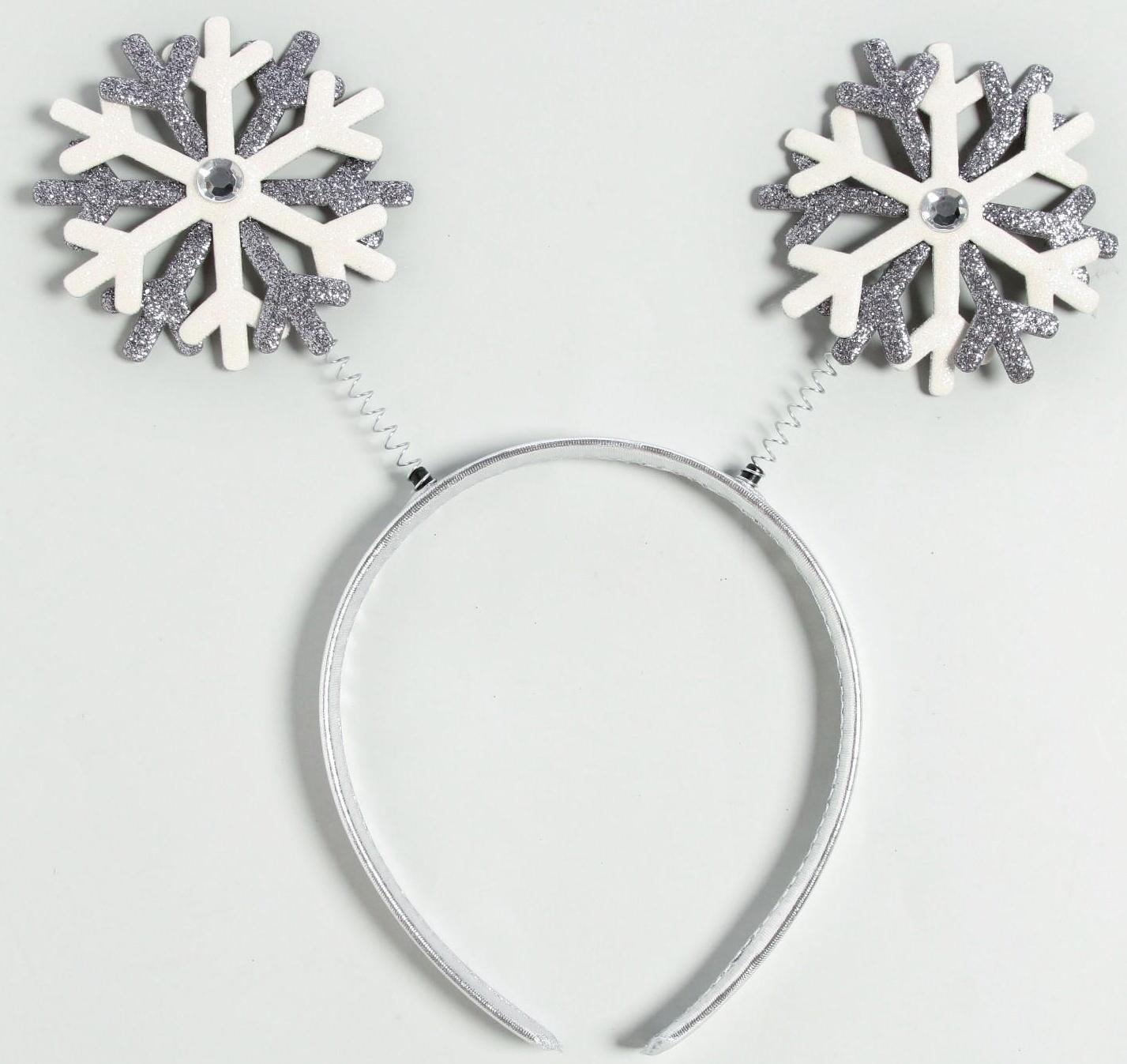 Карнавальный ободок «Снежинки»