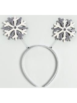 Карнавальный ободок «Снежинки»