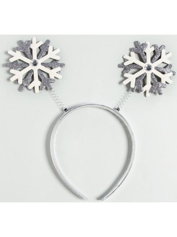 Карнавальный ободок «Снежинки»