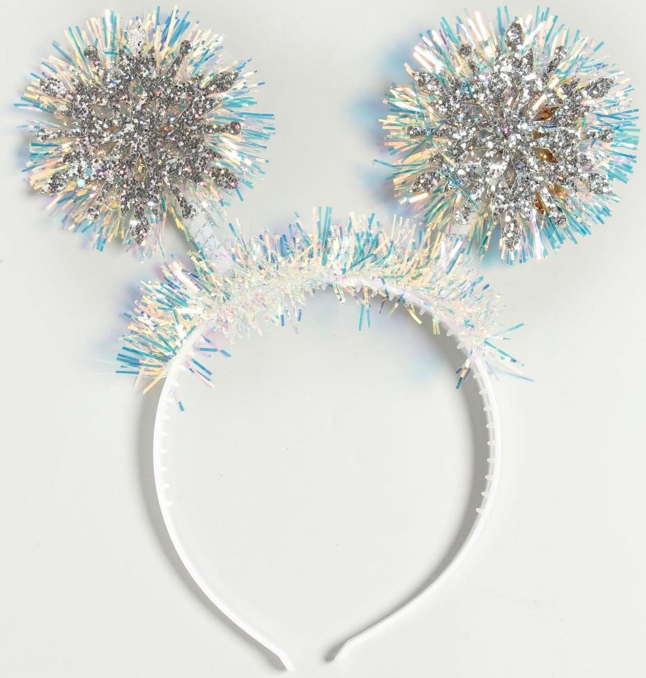 Карнавальный ободок «Снежинка»