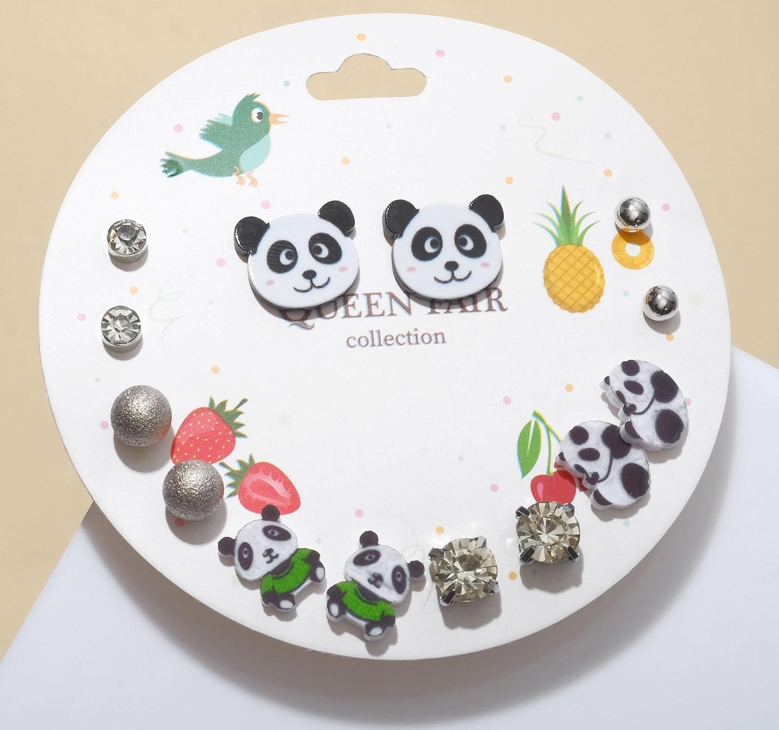 Пусеты 7 пар 