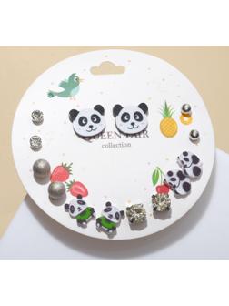 Пусеты 7 пар 