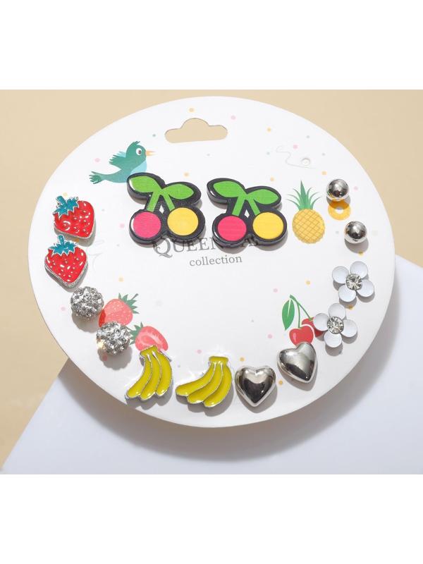 Пусеты 7 пар 